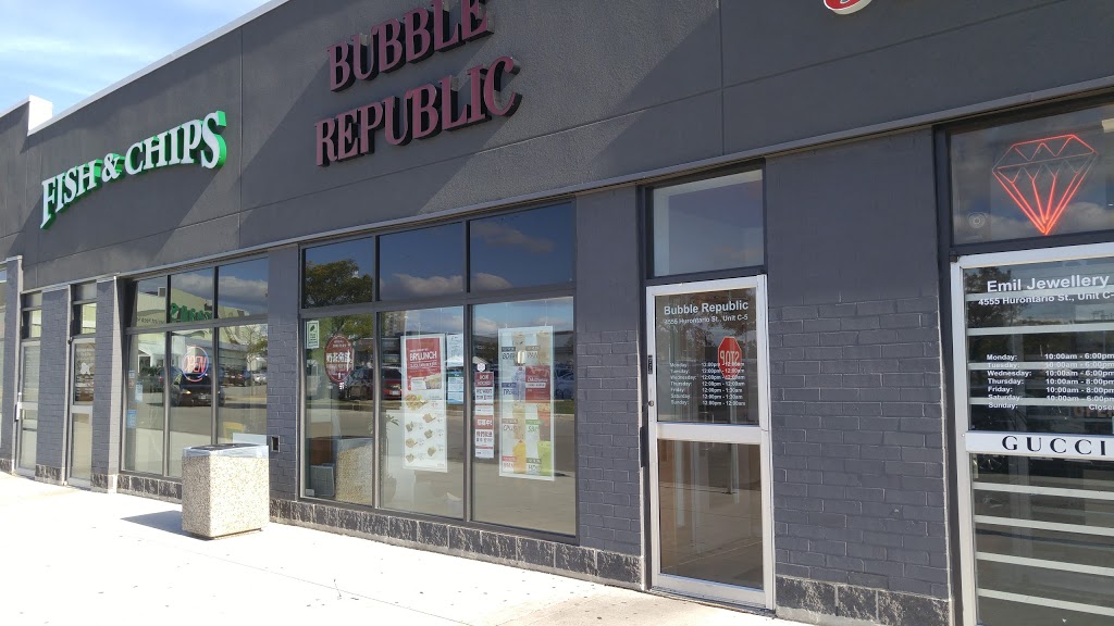 Bubble Republic Tea House | 4555 Hurontario St, Mississauga, ON L4Z 3M1, Canada | Phone: (905) 712-1288