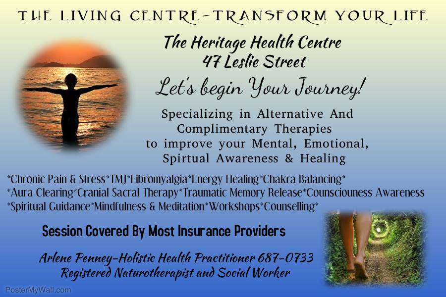 Arlene Penney The Healing Center-Transform Your Life | health | 47 Leslie St, St. Johns, NL A1E 2V7, Canada | 7096870733 OR +1 709-687-0733