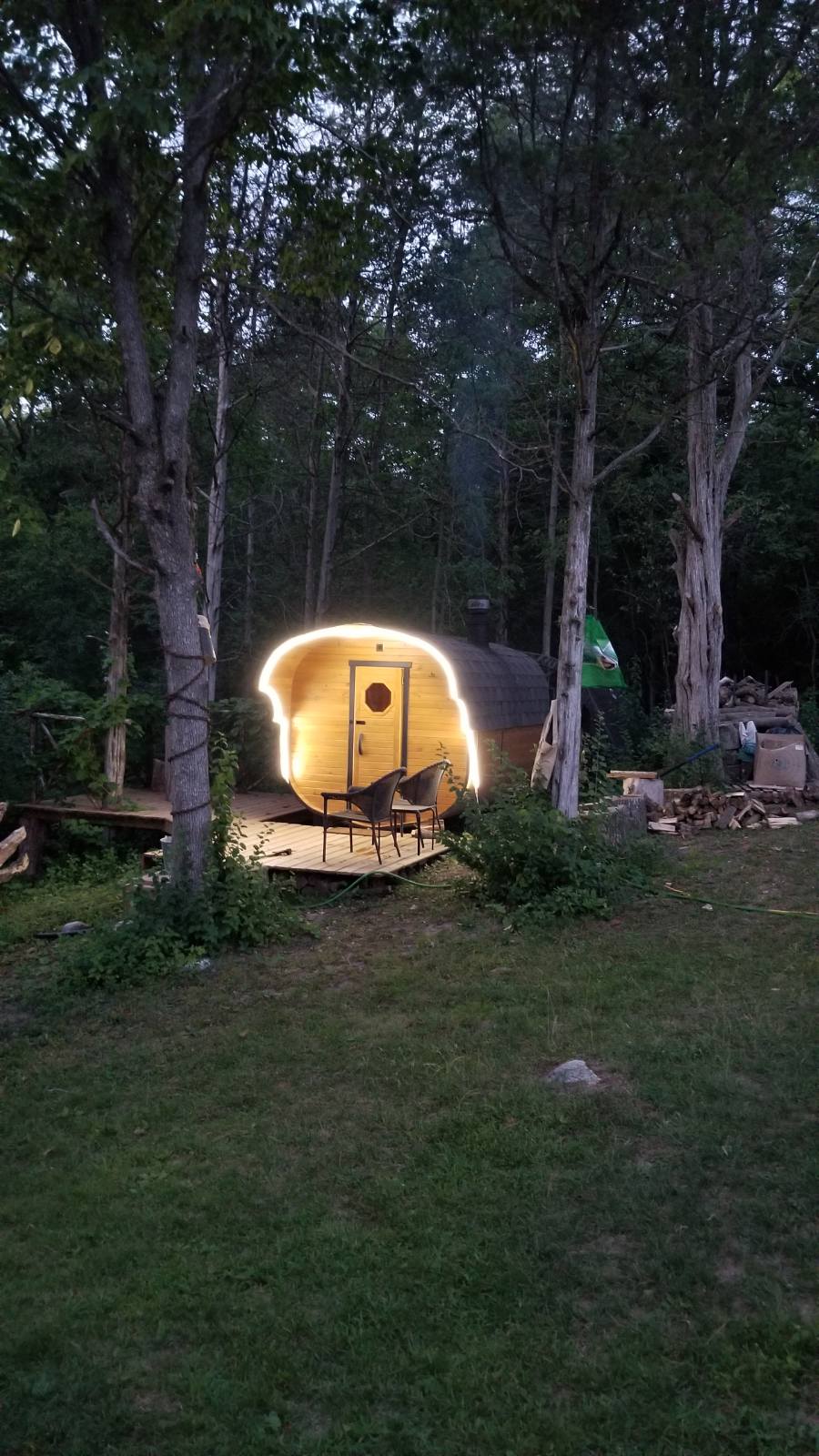 Wood burn Sauna /Banya | 6421 Old Highway 2, Shannonville, ON K0K 3A0, Canada | Phone: (416) 995-3757