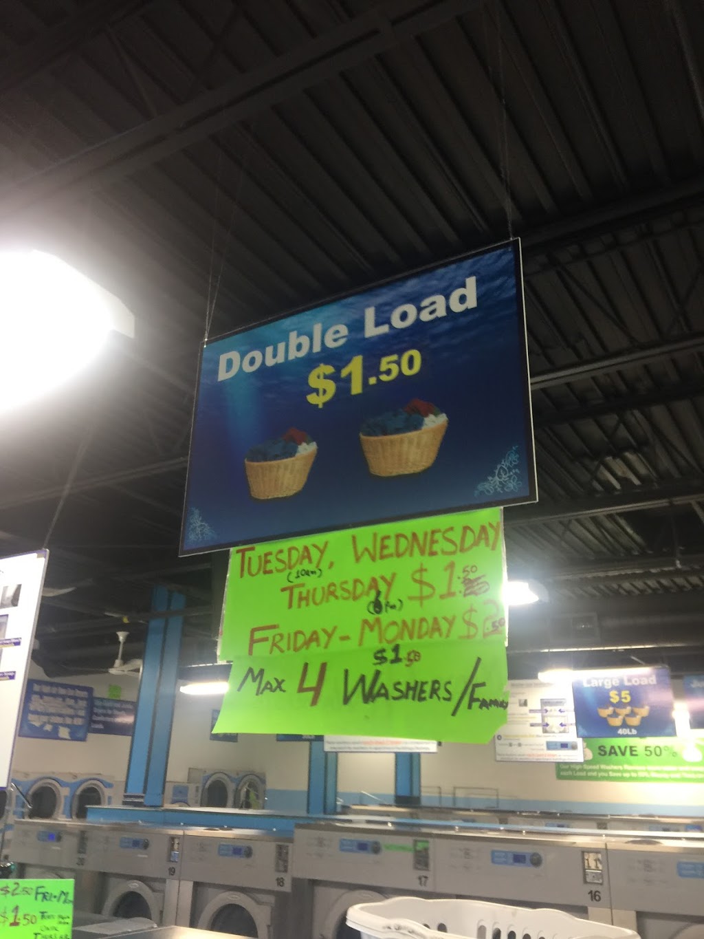 Wash 4 Less Coin Laundry | 2432 Eglinton Ave E Unit #1, Scarborough, ON M1K 2P8, Canada | Phone: (306) 860-7570