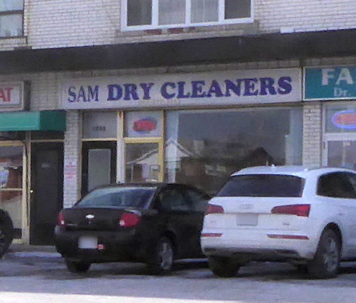 Sam Dry Cleaners | 998 Burnhamthorpe Rd E, Mississauga, ON L4Y 2X6, Canada | Phone: (905) 273-3343