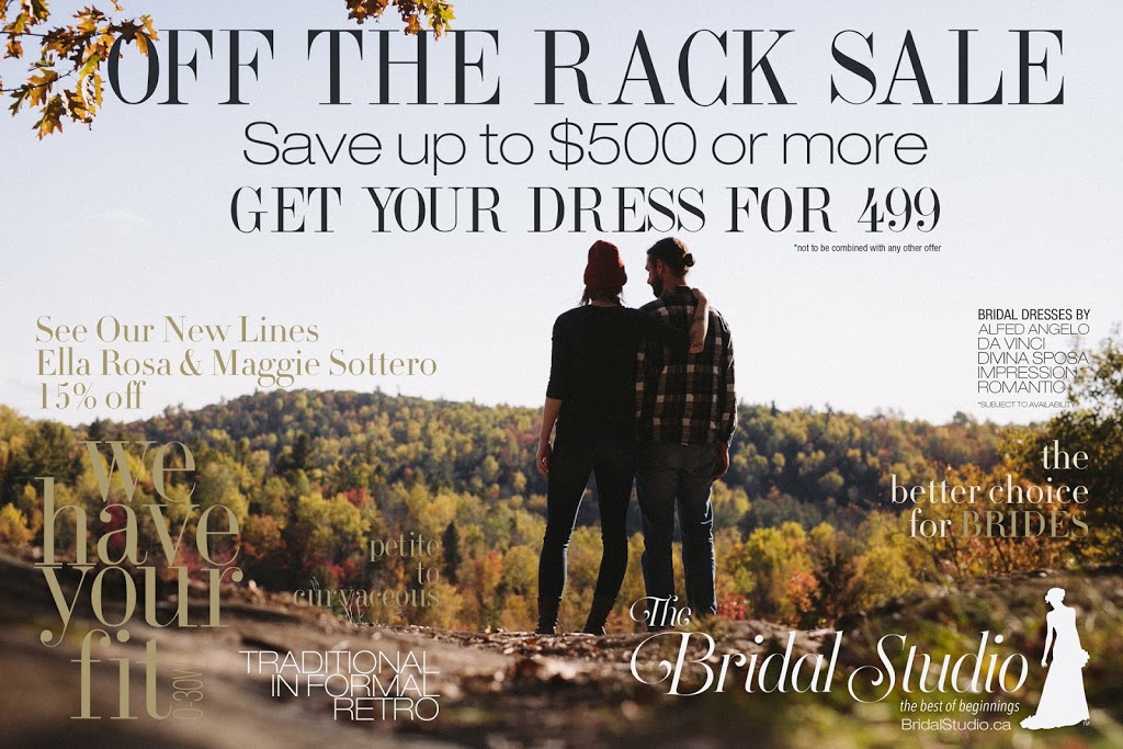 The Bridal Studio | 265 Kent St W Upper Suite, Lindsay, ON K9V 2Z3, Canada | Phone: (705) 328-9052