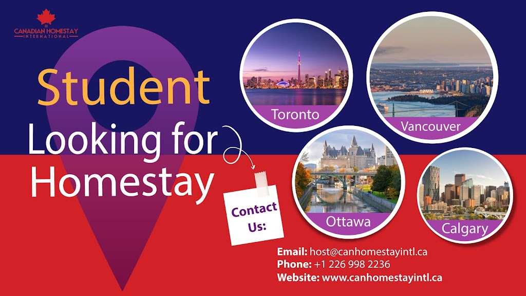 Canadian Homestay International- CanHomestay | 1180 Blackmaple Dr, London, ON N5Y 5V3, Canada | Phone: (226) 998-2236