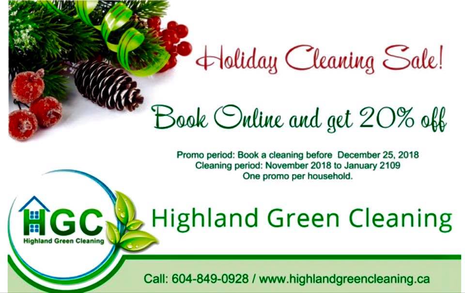 Highland Green Cleaning | North Vancouver, BC V7P 2R5, Canada | Phone: (778) 998-0928