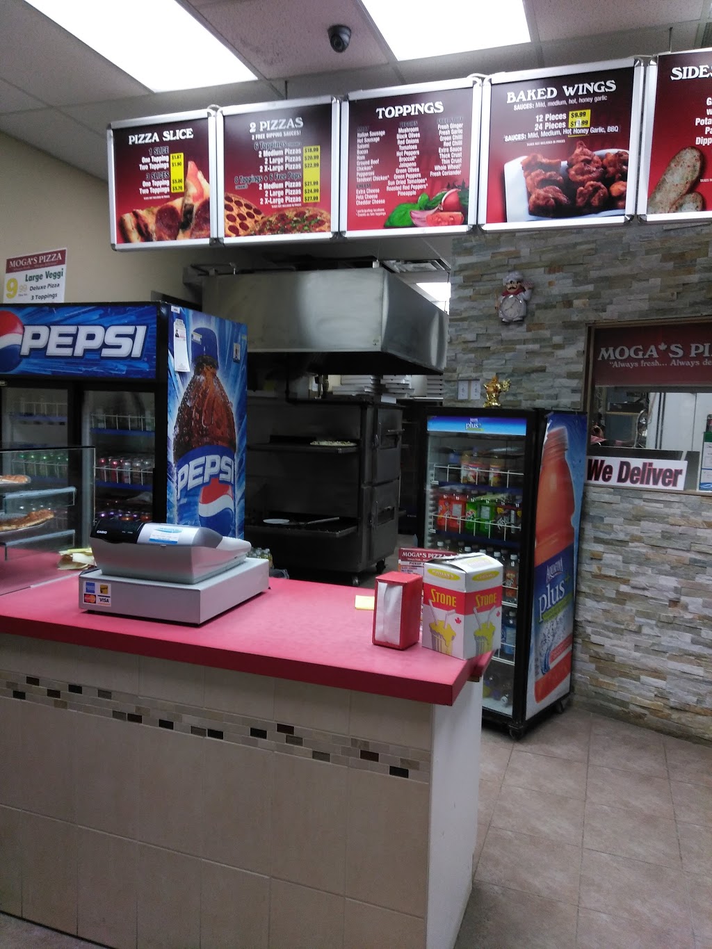 Mogas Pizza | 475 Charolais Blvd B5, Brampton, ON L6Y 0M2, Canada | Phone: (905) 456-0068