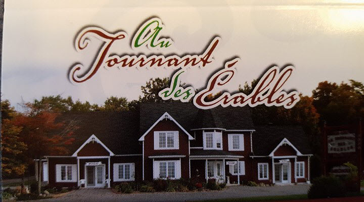 Au Tournant Des Erables | 3000 Chemin St Pierre, Sainte-Élisabeth, QC J0K 2J0, Canada | Phone: (450) 836-3257
