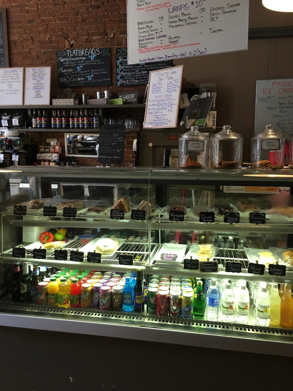 McGintys Cafe | 45 N Sykes St, Meaford, ON N4L 1V9, Canada | Phone: (519) 538-0092