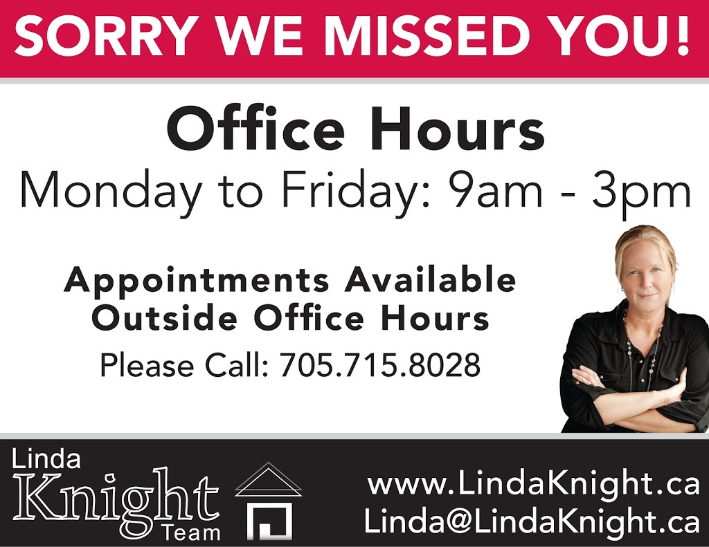 Linda Knight, Broker | 223 Mill St #2, Angus, ON L0M 1B2, Canada | Phone: (705) 424-3232