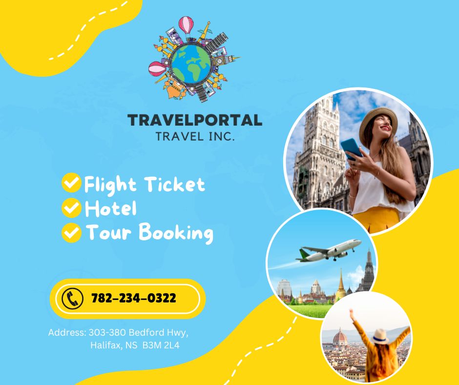 Travelportal Travel Inc. | 380 Bedford Hwy Suite 303, Halifax, NS B3M 2L4, Canada | Phone: (782) 234-0322