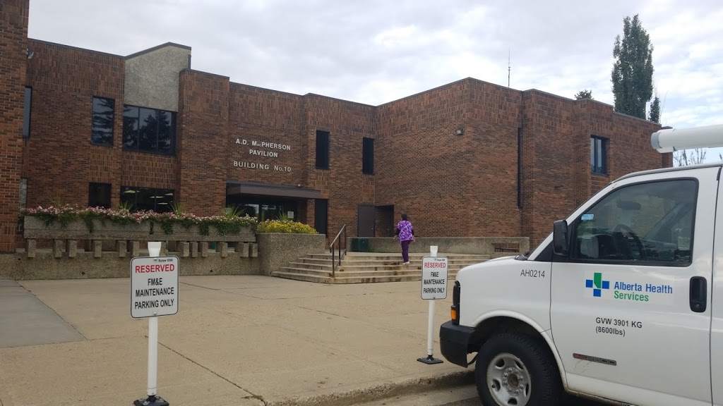 A.D MacPherson Pavillion Building 10 | 6A8, Alberta Hospital Rd NW, Edmonton, AB T5Y 6A8, Canada | Phone: (780) 342-5555