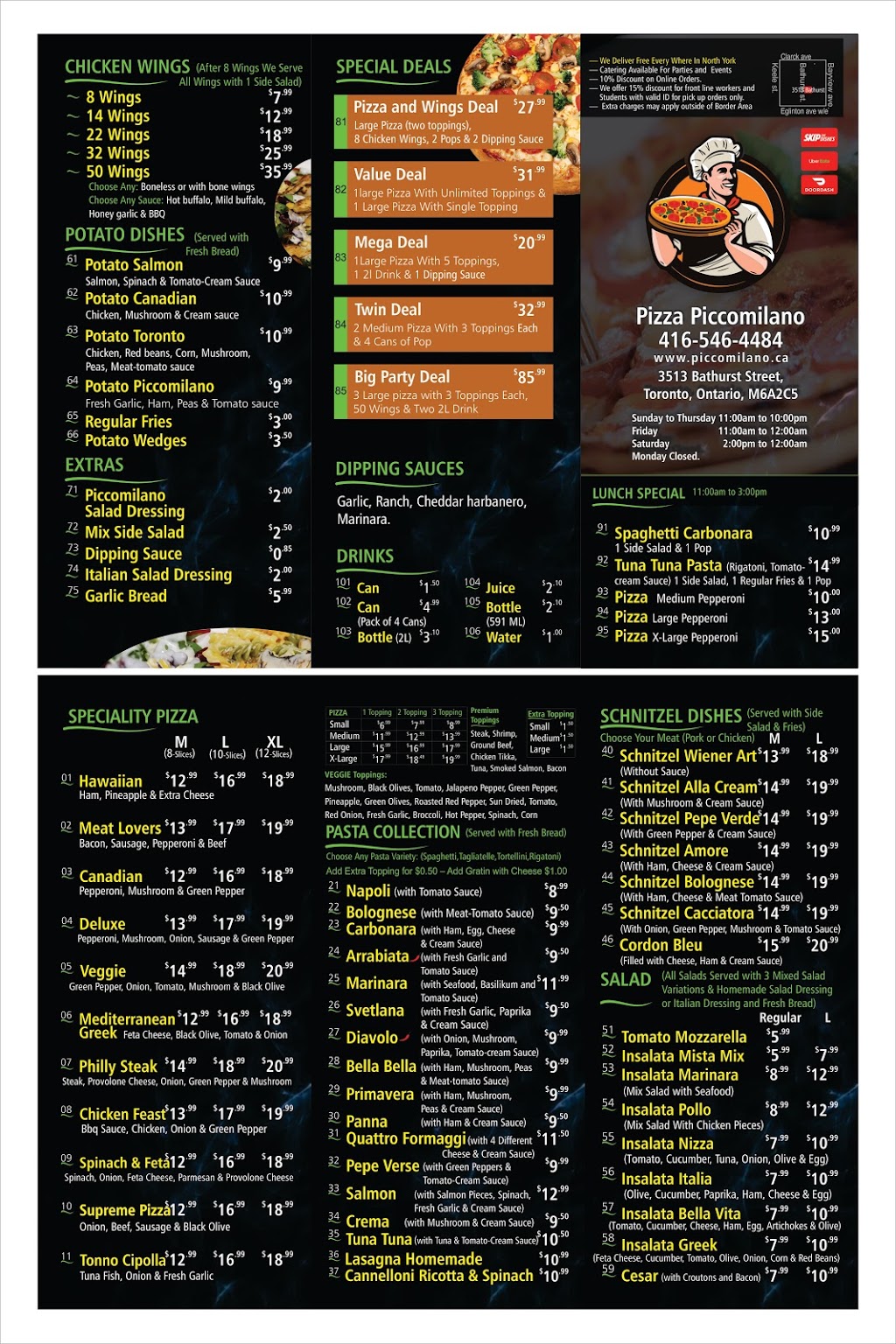 flyer, business card and website | 3001 Finch Ave W #812, North York, ON M9M 3A9, Canada | Phone: (647) 710-1121