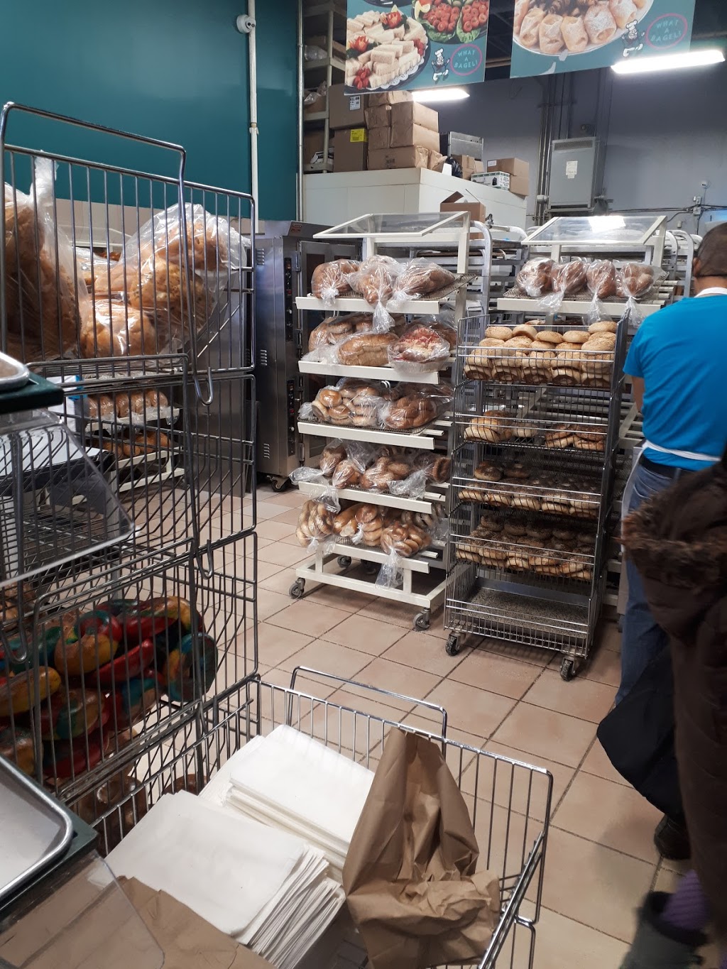 What A Bagel | 808 York Mills Rd, North York, ON M3B 1X8, Canada | Phone: (416) 916-1237