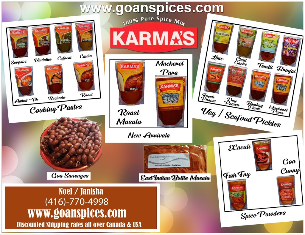 Goan Spices 2301 Derry Rd W, Mississauga, ON L5N 2R4, Canada