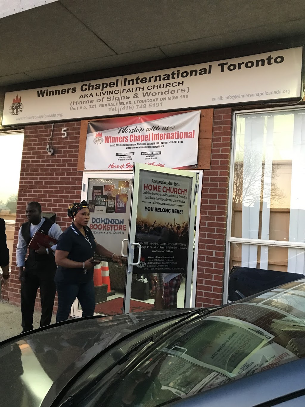 Winners Chapel International | 321 Rexdale Blvd Unit 5, Etobicoke, ON M9W 1R8, Canada | Phone: (416) 749-5191