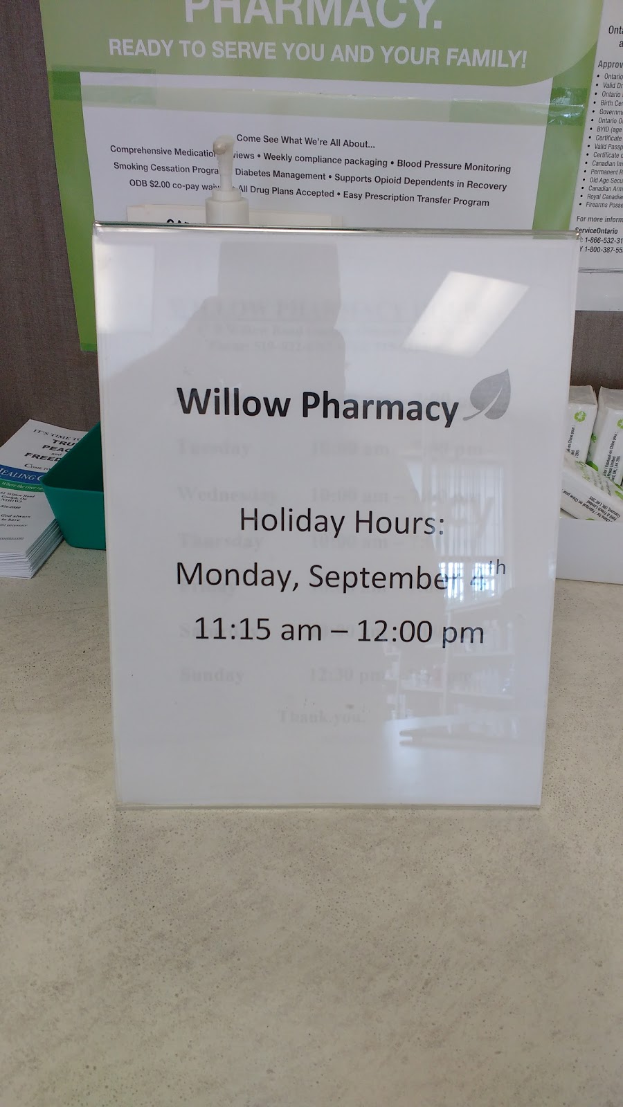Willow Pharmacy | 47 Willow Rd, Guelph, ON N1H 1W2, Canada | Phone: (519) 822-6767