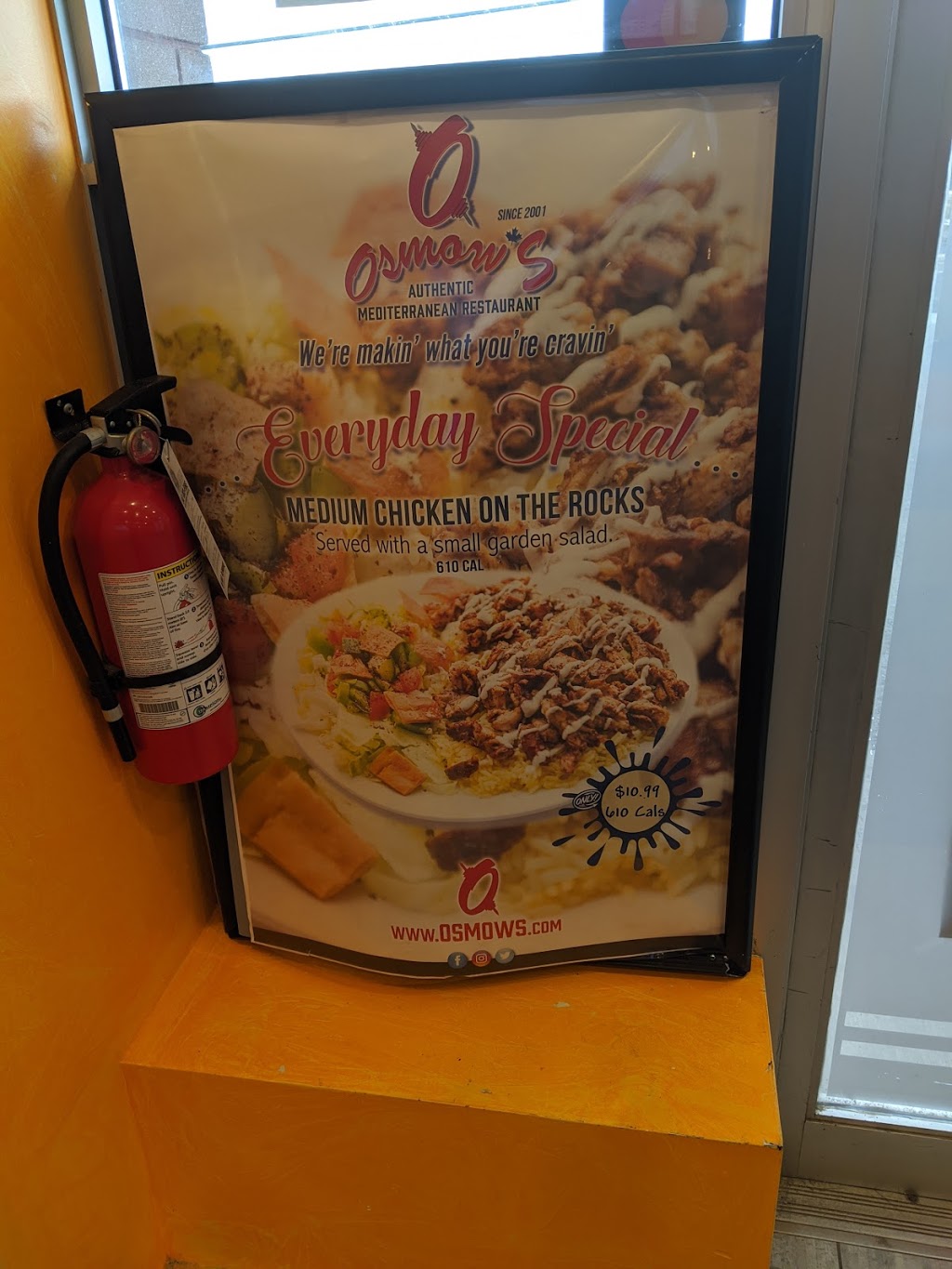 Osmows Shawarma | 1447 Water St Unit 2&3, Peterborough, ON K9J 6X6, Canada | Phone: (705) 741-5786