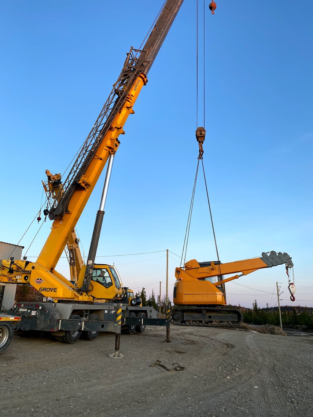 Stone Cold Crane Services Ltd | 52432 RR275, Veterans Blvd, Stony Plain, AB T7Z 1X7, Canada | Phone: (780) 245-5438