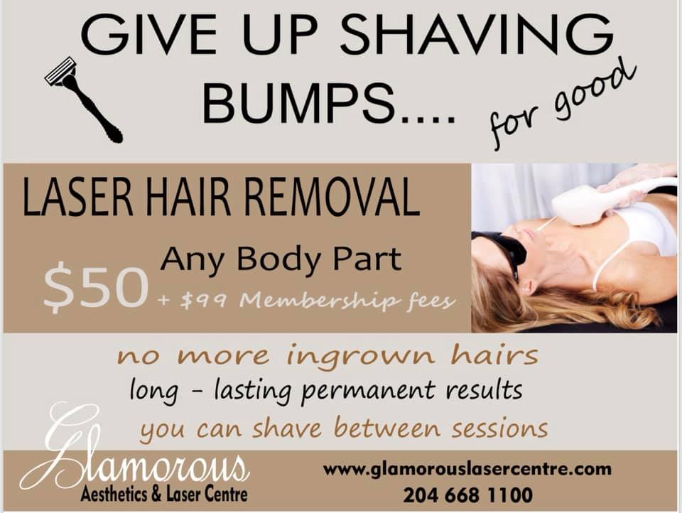 Glamorous Aesthetics & Laser Centre | 117-1100 Concordia Ave, Winnipeg, MB R2K 4B8, Canada | Phone: (204) 813-7012
