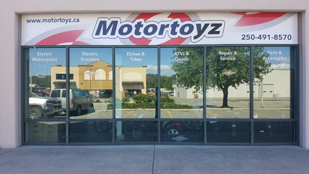Motortoyz | 102 - 171 Commercial Dr, Kelowna, BC V1X 7W2, Canada | Phone: (250) 491-8570