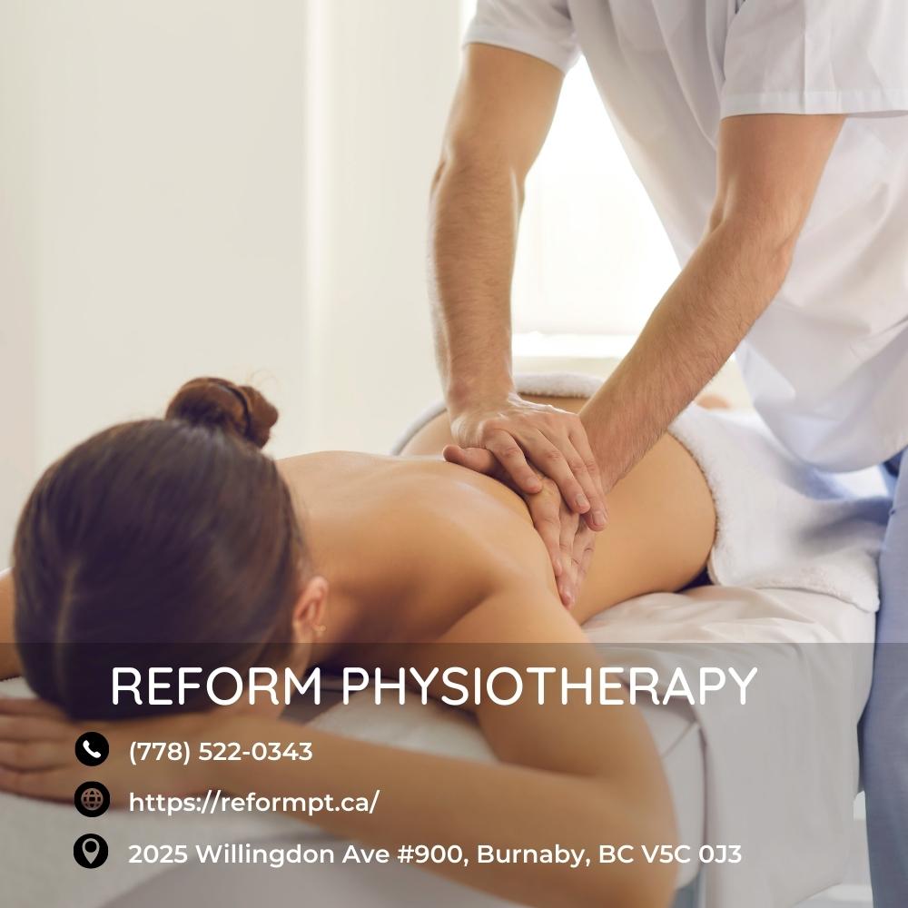 Reform Physiotherapy Burnaby and Health | physiotherapist | 2025 Willingdon Ave #900, Burnaby, BC V5C 0J3, Canada | 7785220343 OR +1 778-522-0343