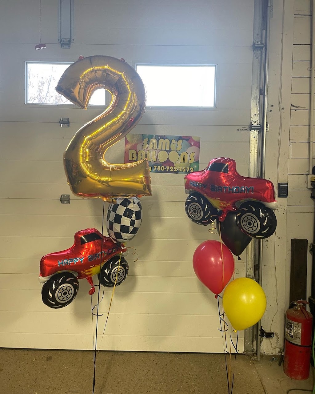Sams Balloons & Vinyl Creations | 4830 Hankin St, Thorsby, AB T0C 2P0, Canada | Phone: (587) 338-7065