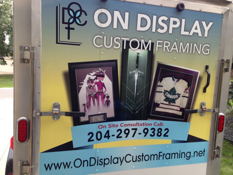 On Display Custom Framing | 27 Elmvale Crescent, Winnipeg, MB R3R 2S3, Canada | Phone: (204) 297-9382