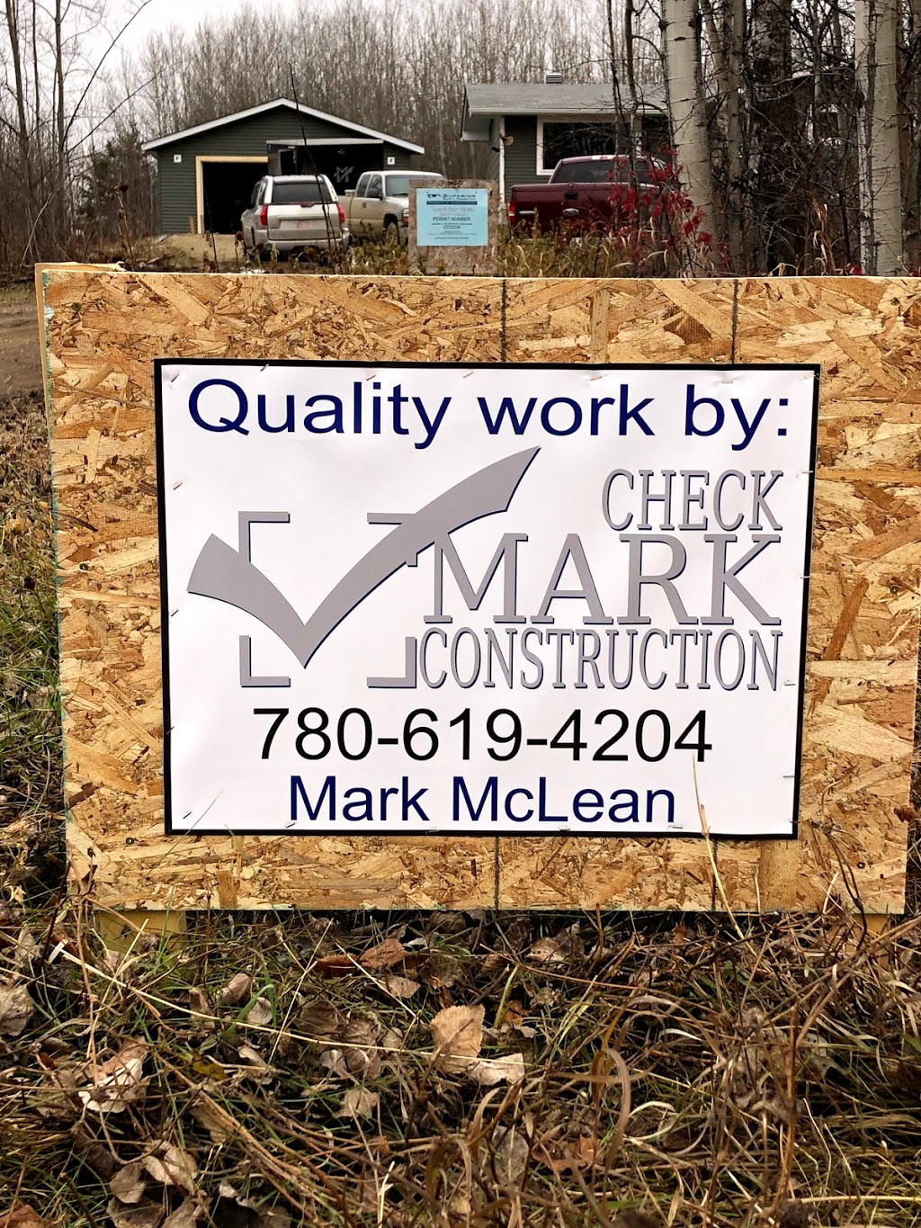 Check Mark Construction Ltd | 56505 RR 33 RR1 site 9 box 13, Gunn, AB T0E 1A0, Canada | Phone: (780) 619-4204