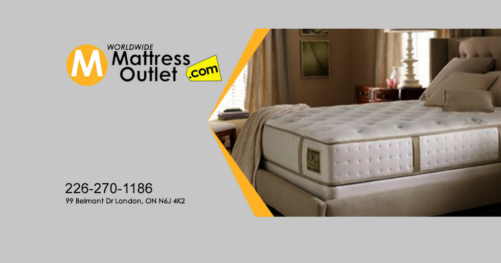 Worldwide Mattress Outlet-London | 99 Belmont Dr, London, ON N6J 4K2, Canada | Phone: (519) 850-9296