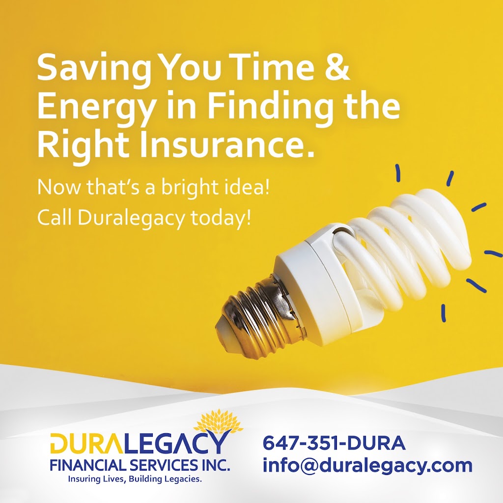 Duralegacy Financial Services Inc. | 201-1501 Ellesmere Rd, Scarborough, ON M1P 4T6, Canada | Phone: (647) 351-3872