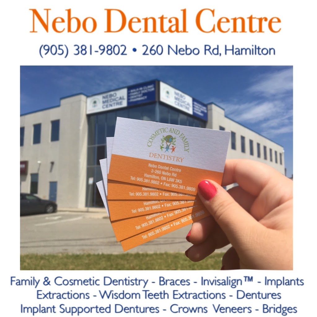 Nebo Dental Centre | 260 Nebo Rd, Hamilton, ON L8W 3K5, Canada | Phone: (905) 381-9802