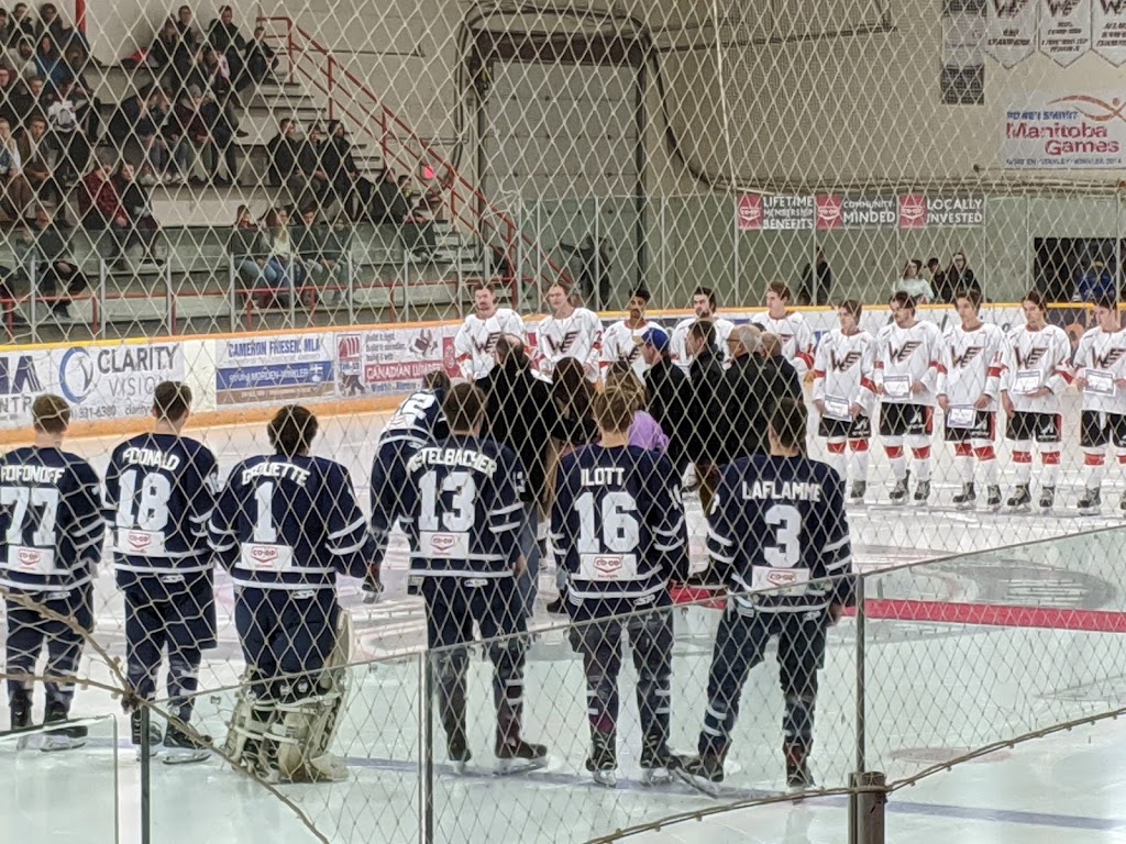 Winkler Arena | 600 Park St, Winkler, MB R6W 1G2, Canada | Phone: (204) 325-8333