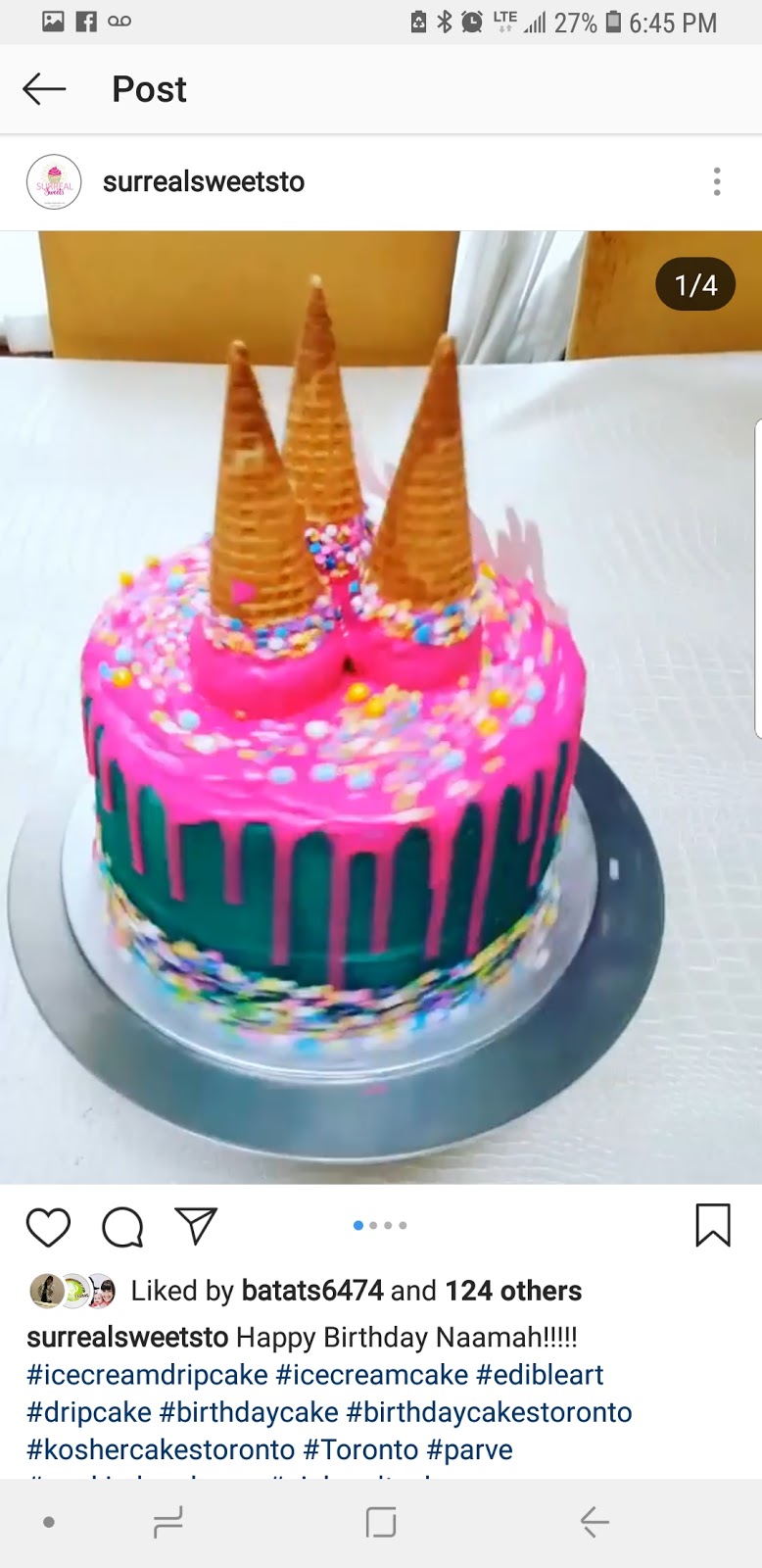 Surreal Sweets | 2831 Bathurst St, North York, ON M6B 3A4, Canada | Phone: (416) 837-4920