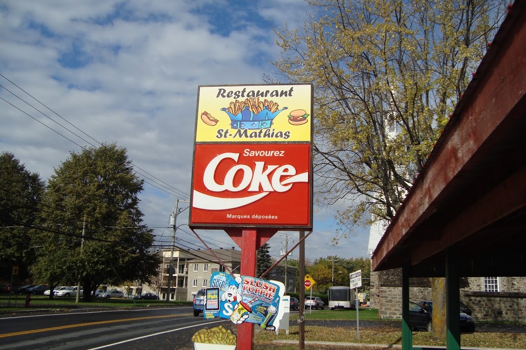 Resto St-Mathias | 268 Chemin des Patriotes, Saint-Mathias-sur-Richelieu, QC J3L 6B3, Canada | Phone: (450) 272-0821