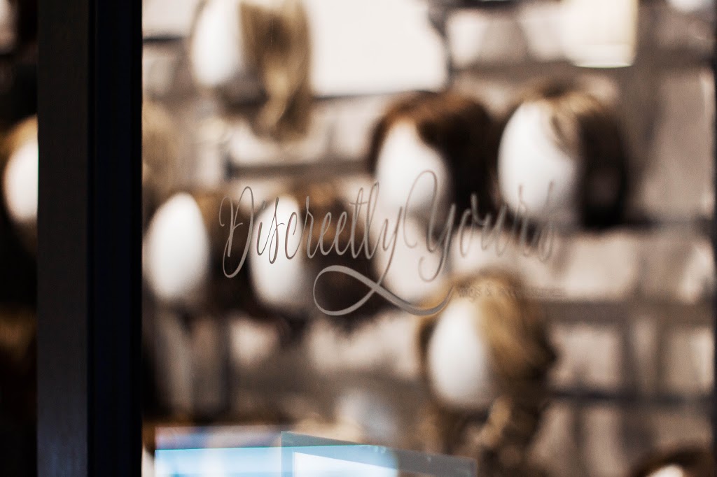 Discreetly Yours Wigs & Accessories | The Old Quebec Street Shoppes, 55 Wyndham St N Unit T3, Guelph, ON N1H 7T8, Canada | Phone: (519) 265-6288