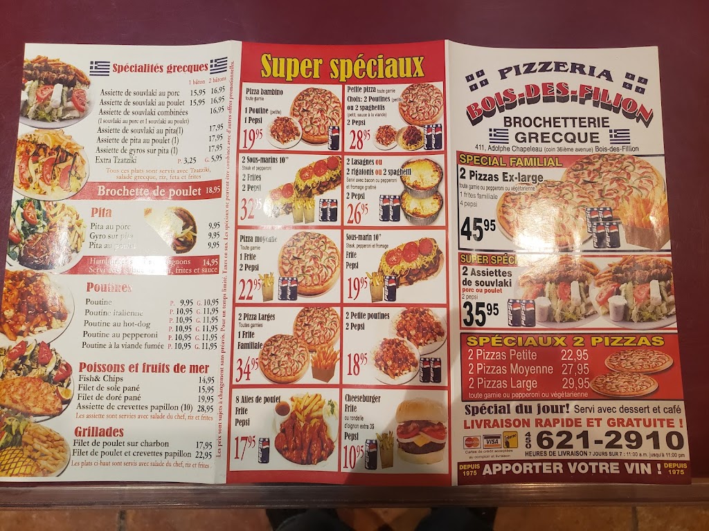 Brochetterie Bois des Filion Inc | 411 Bd Adolphe-Chapleau, Bois-des-Filion, QC J6Z 1H8, Canada | Phone: (450) 621-2910