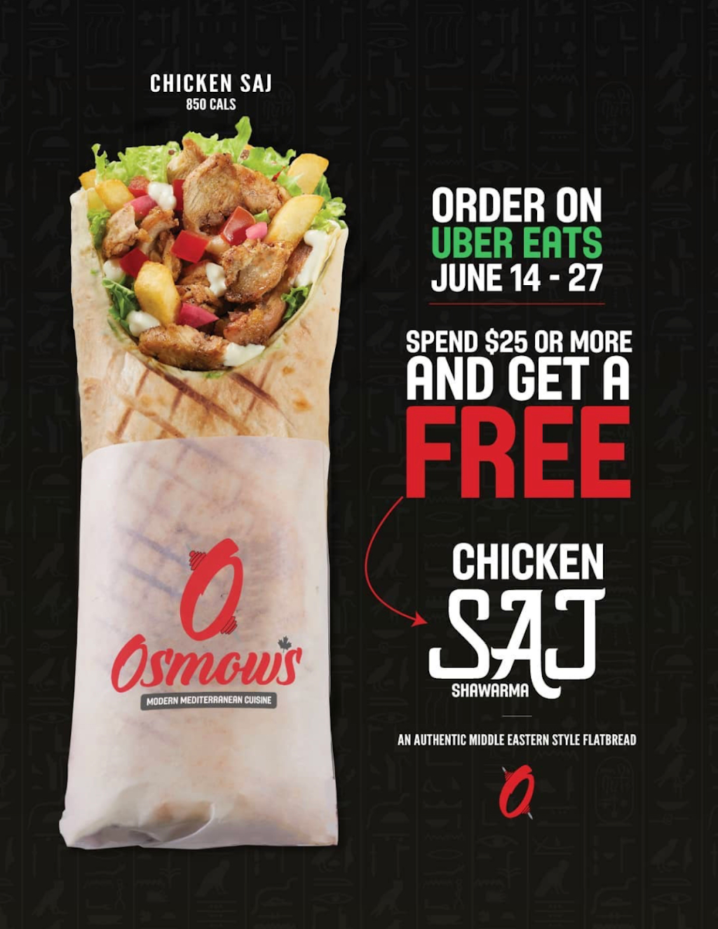 Osmows Shawarma | 3050 Garden St Unit 123, Whitby, ON L1R 2G7, Canada | Phone: (905) 430-9075