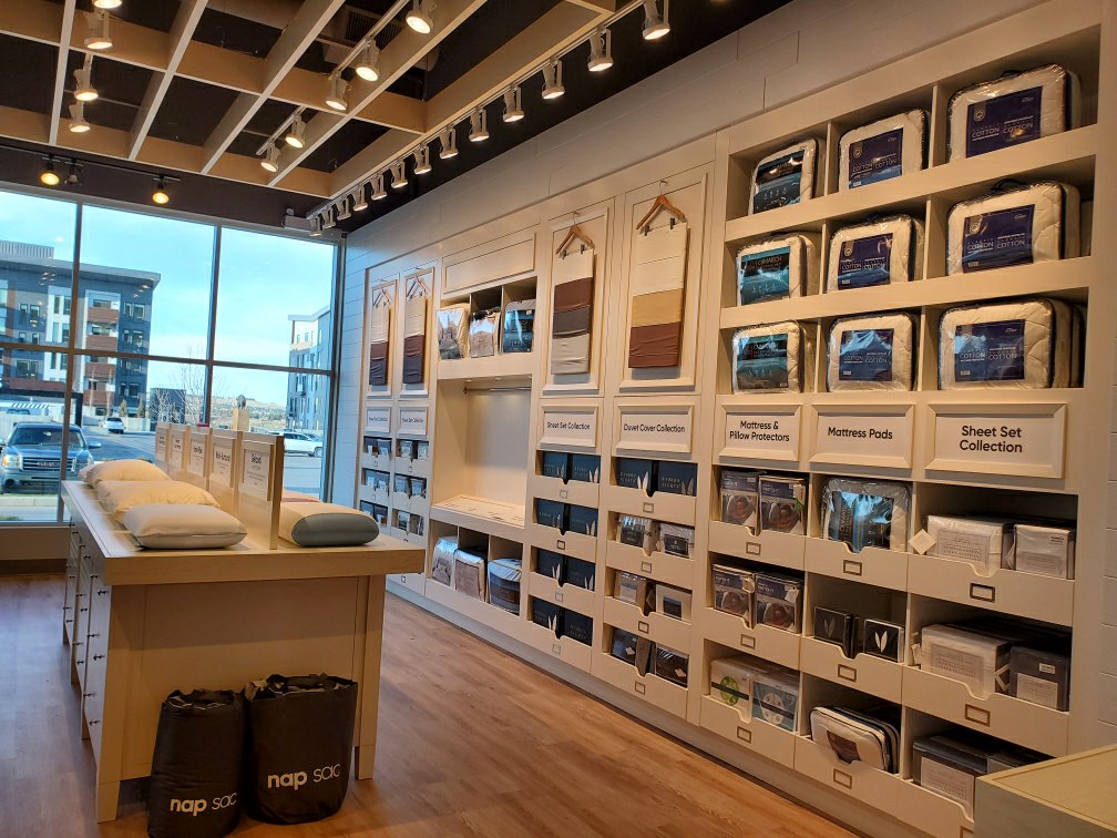Sleep Country Canada | Trinity Hills, 260 Naa Plaza SW, Calgary, AB T3B 5V6, Canada | Phone: (587) 288-0926