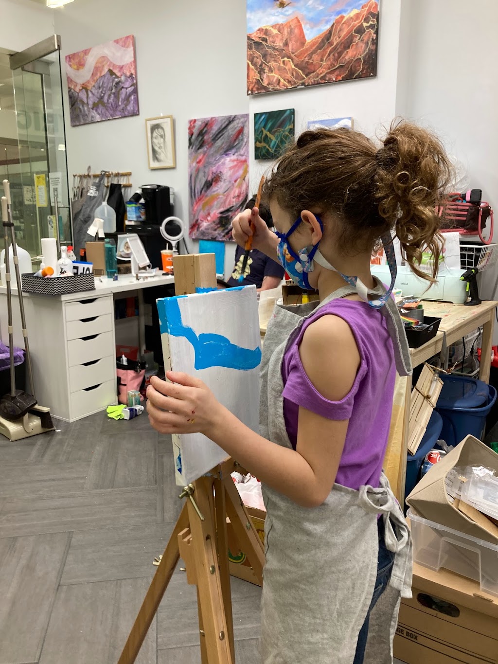 Artpourings Studio | New Horizon Mall, 260300 Writing Creek Cres, Balzac, AB T4A 0X8, Canada | Phone: (587) 500-3403