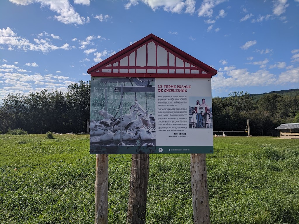 La Ferme Basque De Charlevoix | 813 Rue St Édouard, Saint-Urbain, QC G0A 4K0, Canada | Phone: (418) 639-2246