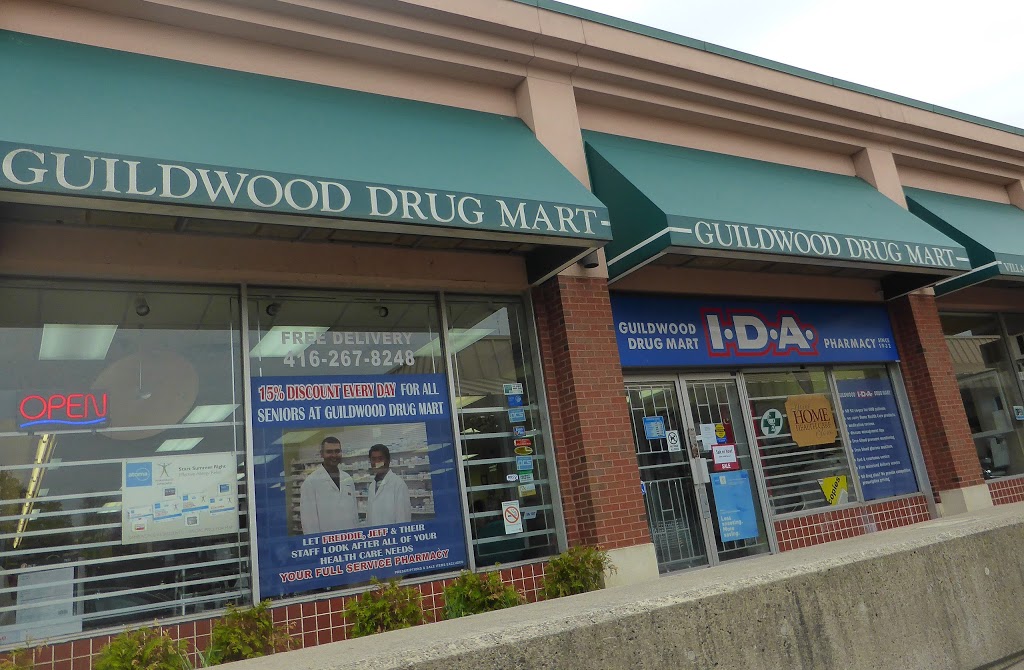 I.D.A. - Guildwood Drug Mart | 121 Guildwood Pkwy, Scarborough, ON M1E 1P1, Canada | Phone: (416) 267-8248