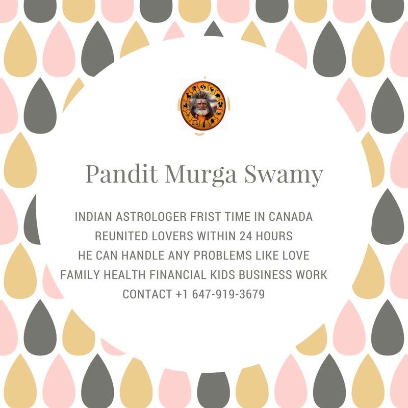 INDIAN ASTROLOGER AND PSYCHIC READER | 50 Sunnyvale Gate Unit no 5, Brampton, ON L6S 0C4, Canada | Phone: (647) 919-3679