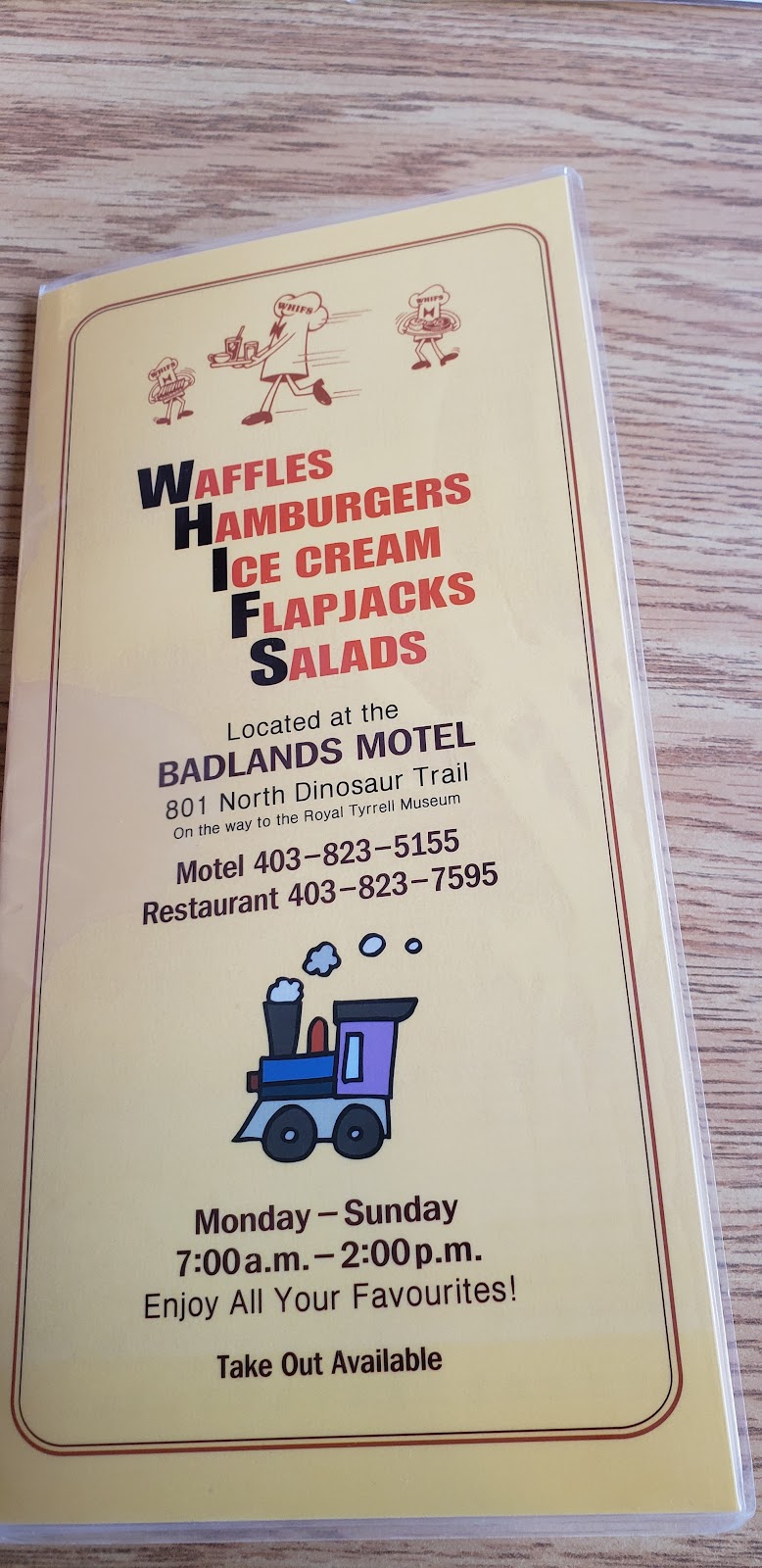 WHIFS Flapjack House | 801 N Dinosaur Trail, Drumheller, AB T0J 0Y1, Canada | Phone: (403) 823-7595