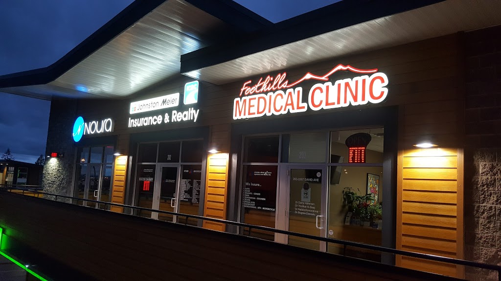 Foothills Medical Clinic | 3387 David Ave #203, Coquitlam, BC V3E 0K4, Canada | Phone: (778) 285-5859