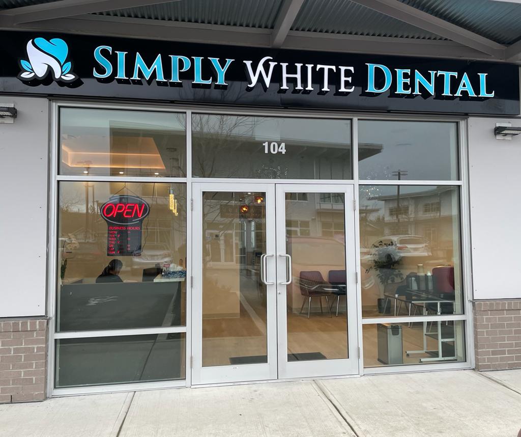 Simply White Dental | 358 175a St Unit 104, Surrey, BC V3Z 6S7, Canada | Phone: (778) 200-1007