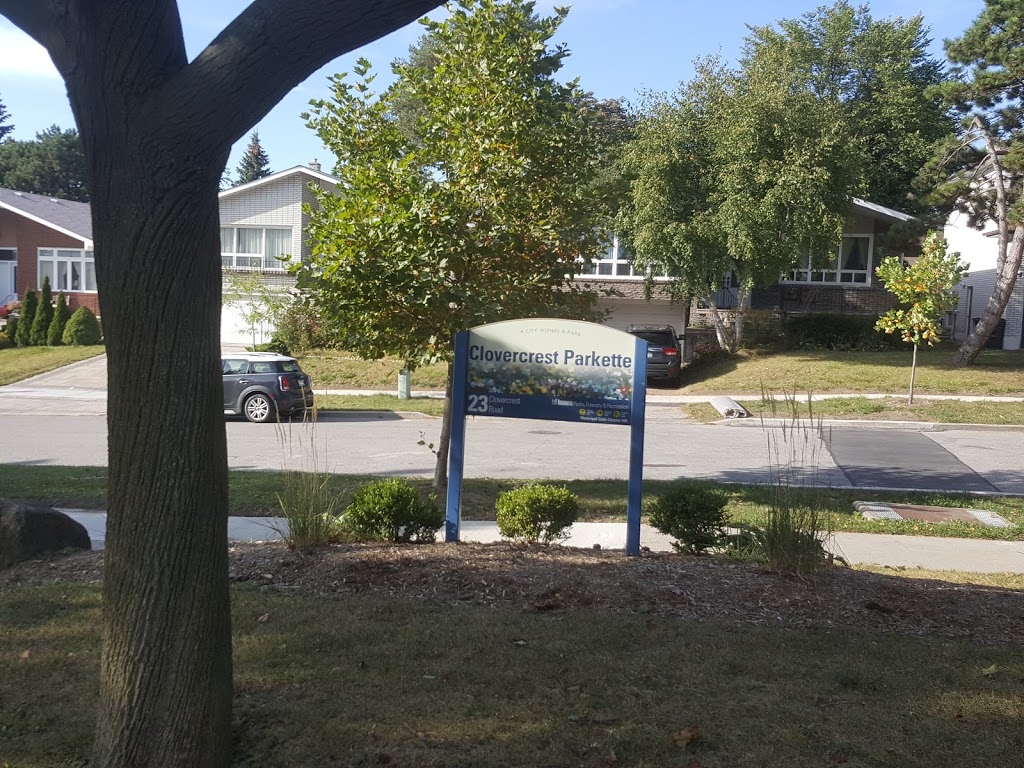 Clovercrest Parkette | Clovercrest Parkette, 23 Clovercrest Rd, North York, ON M2J 1Z5, Canada | Phone: (416) 338-4386