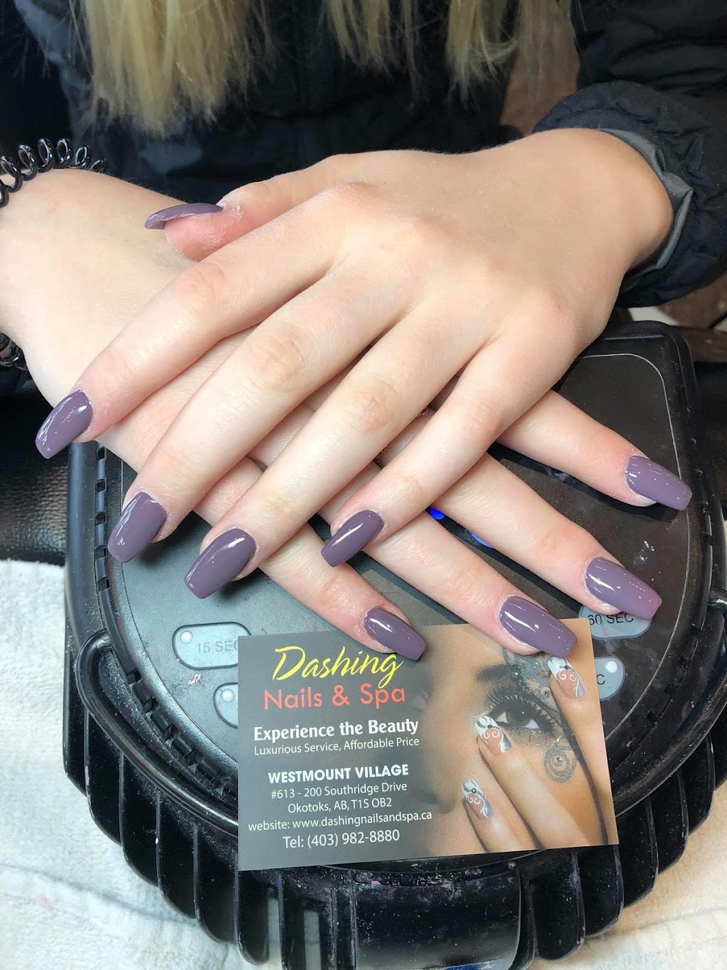 Dashing Nails & Spa Okotoks | 200 Southridge Dr #613, Okotoks, AB T1S 0B2, Canada | Phone: (403) 982-8880