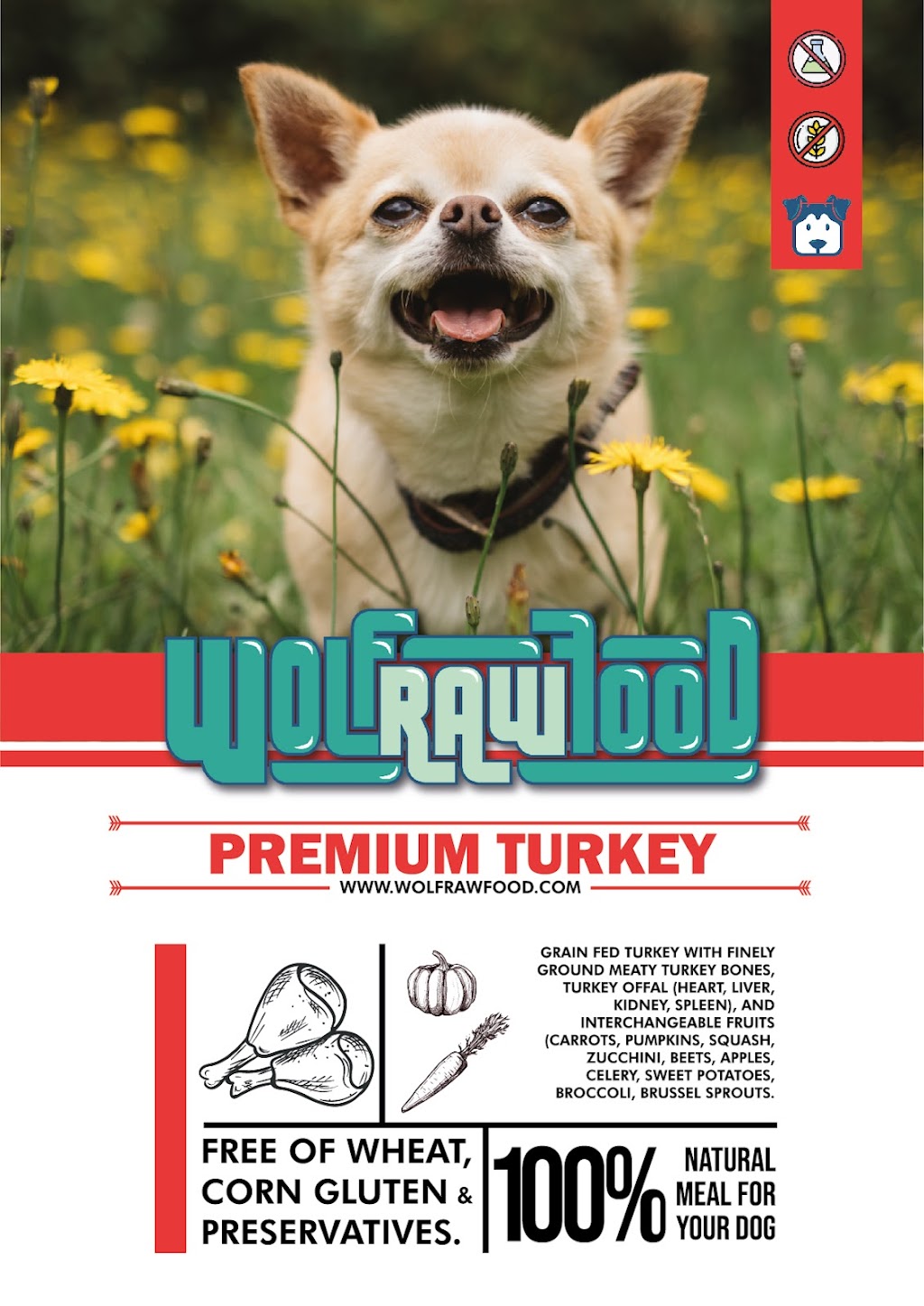 Wolf Raw Food | 3398 Chartrand Crescent, Mississauga, ON L5L 4C4, Canada | Phone: (647) 894-4072