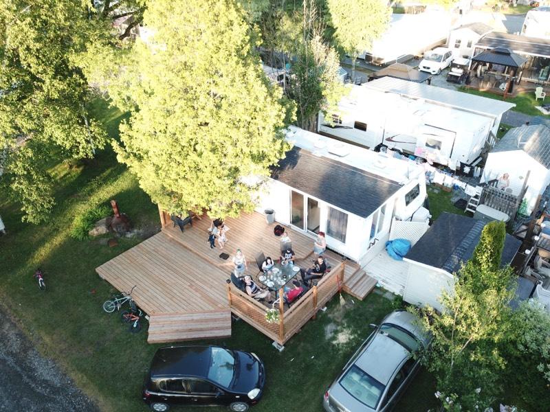 Camping Le Ruisseau Bleu | 1635 Rue des Érables, Saint-Lambert-de-Lauzon, QC G0S 2W0, Canada | Phone: (418) 889-9100