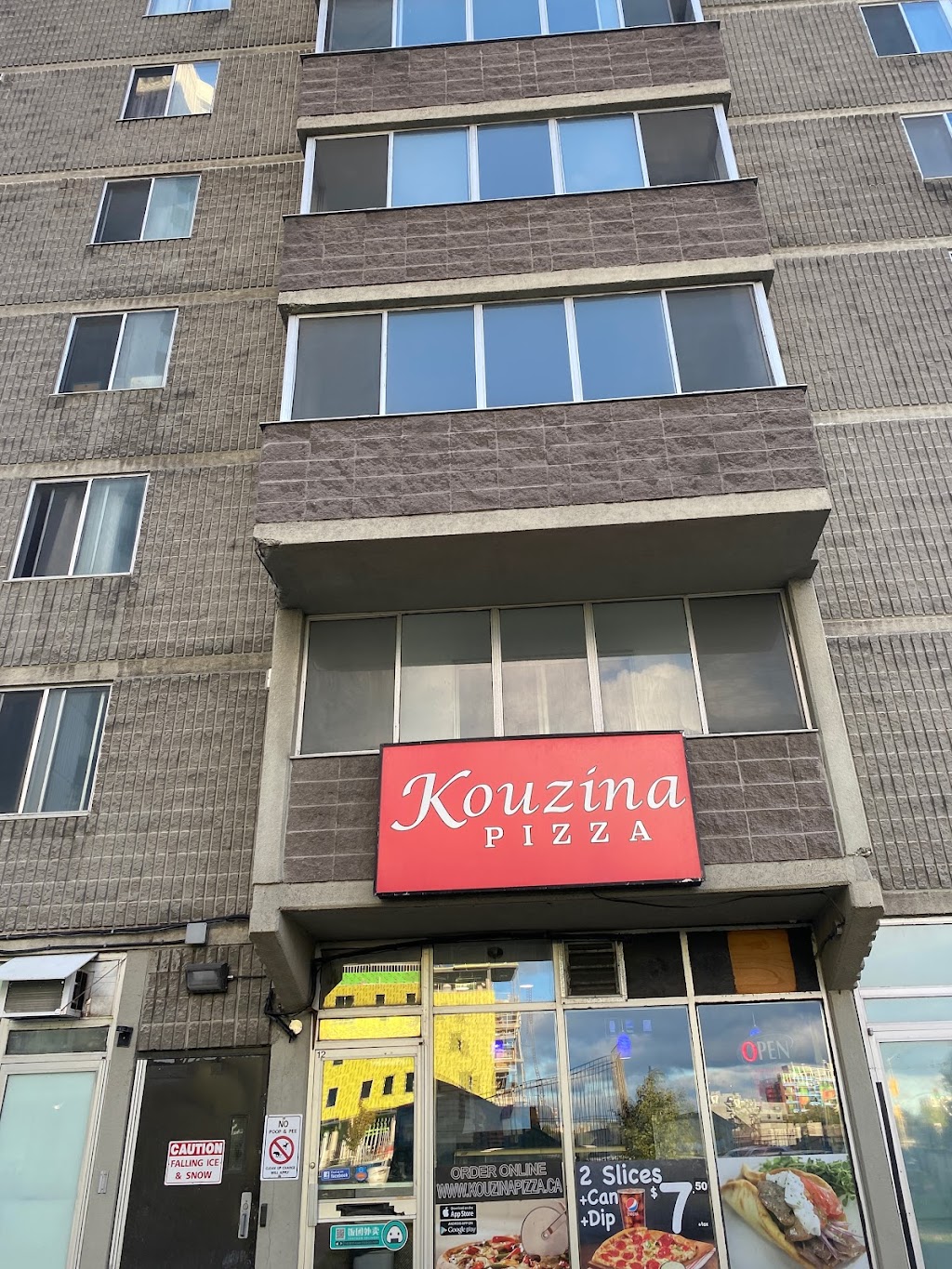 Kouzina Pizza | 180 Lees Ave #106, Ottawa, ON K1S 5J6, Canada | Phone: (613) 569-6969