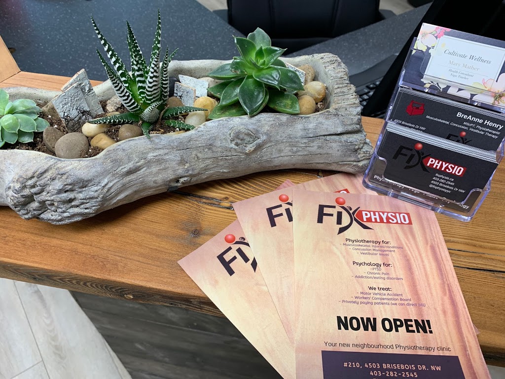 Fix Physio | 4503 Brisebois Dr NW #210, Calgary, AB T2L 2G3, Canada | Phone: (403) 282-2545